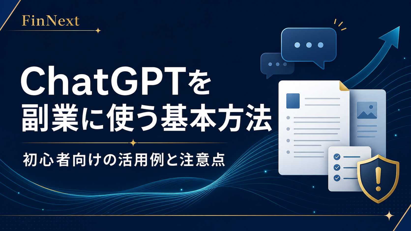 ChatGPTを副業に使う基本方法｜初心者向けの活用例と注意点